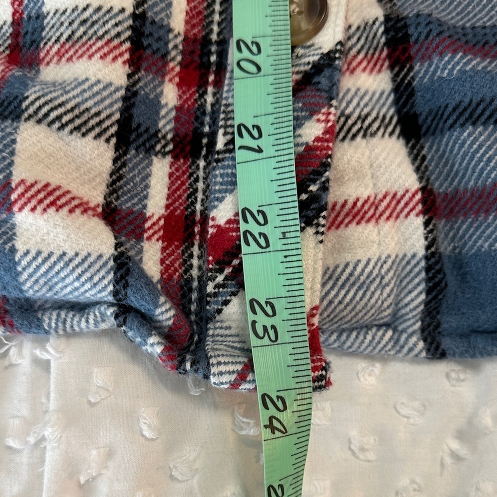Maurices Red and Blue Plaid Shirt - Picture 14 of 14